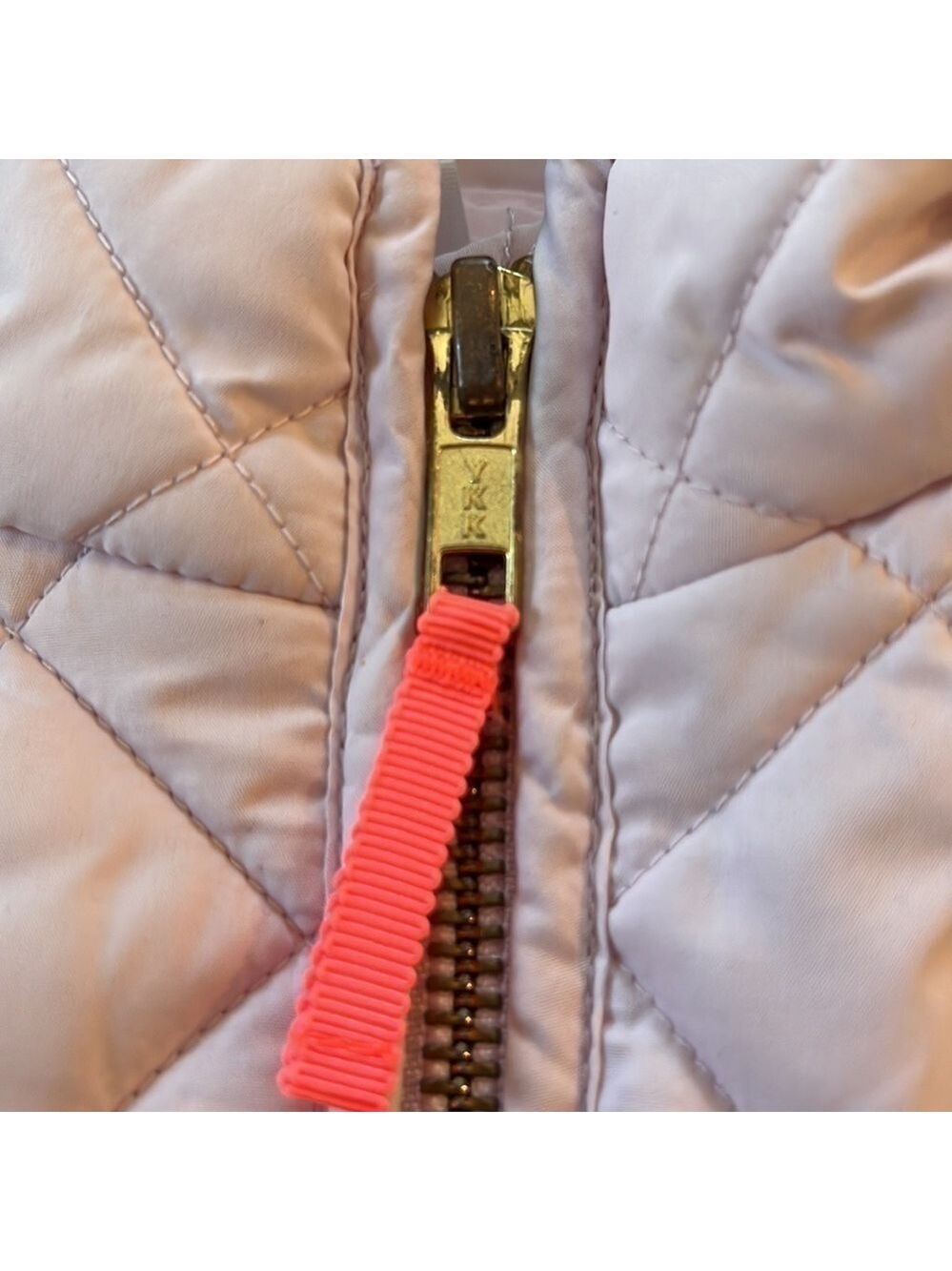 CREWCUTS Girls Light Pink Quilted Vest 12 - Picture 9 of 9